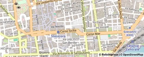 Mappa Catania
