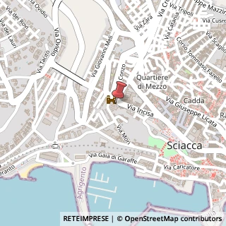 Mappa Piazza Carmine, 6, 92019 Sciacca, Agrigento (Sicilia)