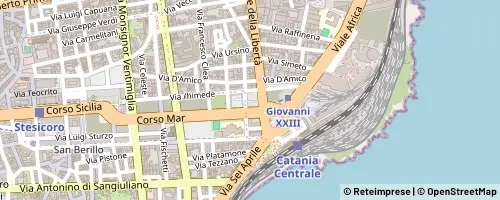 Mappa Catania