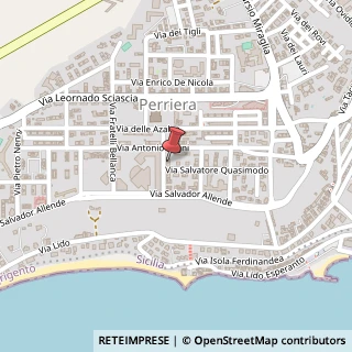 Mappa Via Quasimodo, 30/A, 92019 Sciacca, Agrigento (Sicilia)