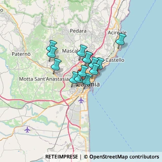 Mappa Piazza Gaetano Marletta, 95124 Catania CT, Italia (4.64786)