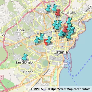 Mappa Via Generale Maravigna, 95124 Catania CT, Italia (2.21895)