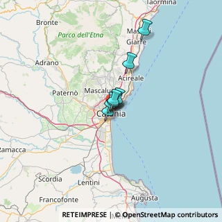 Mappa Via Teocrito, 95131 Catania CT, Italia (28.34909)