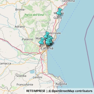 Mappa Via Teocrito, 95131 Catania CT, Italia (16.735)