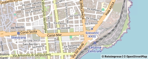 Mappa Catania