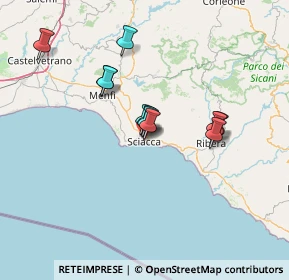 Mappa Via C. Molinari, 92019 Sciacca AG, Italia (12.11364)