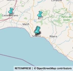 Mappa Via C. Molinari, 92019 Sciacca AG, Italia (44.473)