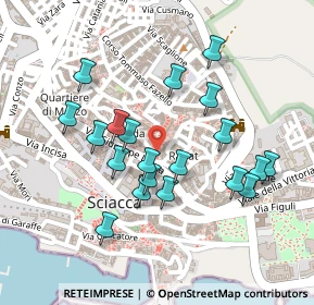 Mappa Via C. Molinari, 92019 Sciacca AG, Italia (0.246)