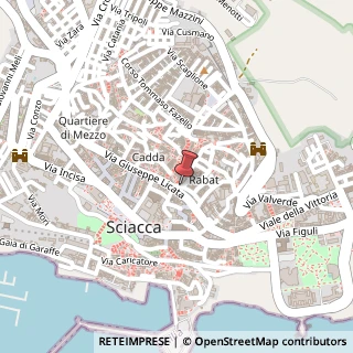 Mappa Via S. Cataldo, 1/A, 92019 Sciacca, Agrigento (Sicilia)
