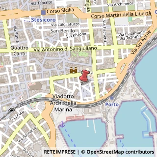 Mappa Via Billotta, 6, 95131 Catania, Catania (Sicilia)