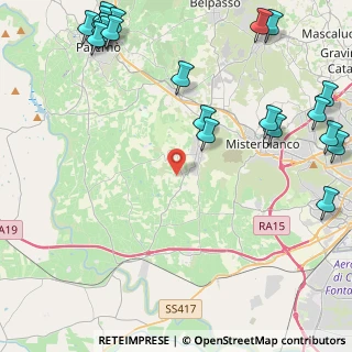 Mappa Via Margarone, 95040 Motta Sant'Anastasia CT, Italia (7.2565)
