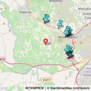 Mappa Via Margarone, 95040 Motta Sant'Anastasia CT, Italia (4.9475)