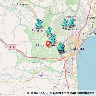 Mappa Via Margarone, 95040 Motta Sant'Anastasia CT, Italia (6.68583)