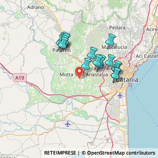 Mappa Via Margarone, 95040 Motta Sant'Anastasia CT, Italia (7.23471)