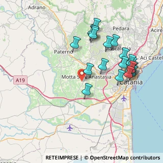 Mappa Via Margarone, 95040 Motta Sant'Anastasia CT, Italia (9.256)