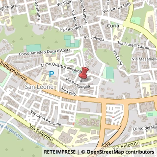 Mappa Via Emilia, 1, 95124 Catania, Catania (Sicilia)