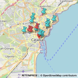 Mappa Via Mazza, 95131 Catania CT, Italia (1.61214)