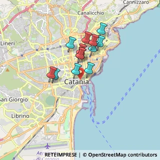 Mappa Via Mazza, 95131 Catania CT, Italia (1.51615)