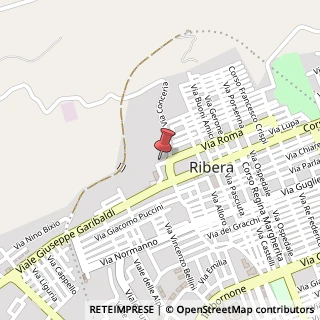 Mappa Via Capelvenere, 2, 92016 Ribera, Agrigento (Sicilia)