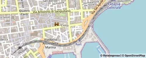 Mappa Catania