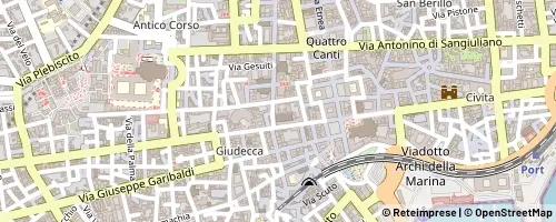 Mappa Katania