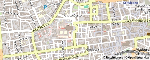 Mappa Catania