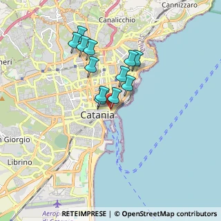 Mappa Piazza Pietro Lupo, 95131 Catania CT, Italia (1.6525)