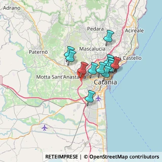 Mappa Tangenziale di Catania, 95045 Misterbianco CT, Italia (5.71571)