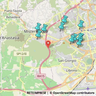 Mappa Tangenziale di Catania, 95045 Misterbianco CT, Italia (2.5)