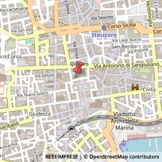 Mappa Via Etnea, 23, 95131 Catania, Catania (Sicilia)