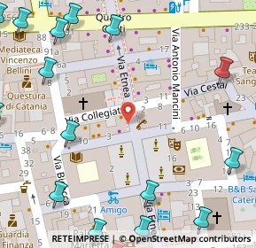 Mappa Via Etnea, 95030 Catania CT, Italia (0.1335)