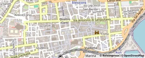 Mappa Catania