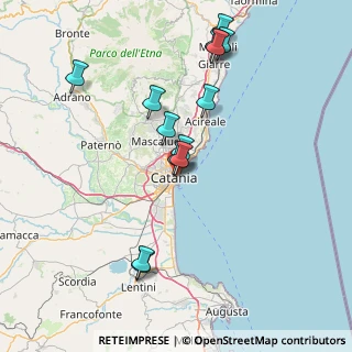 Mappa Via Rabbordone, 95131 Catania CT, Italia (17.15538)