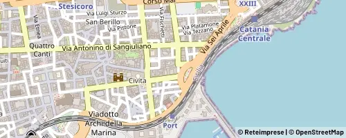 Mappa Catania