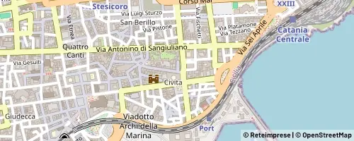 Mappa Catania