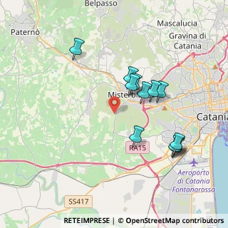 Mappa Contrada Sieli, 95040 Motta Sant'Anastasia CT, Italia (4.13667)