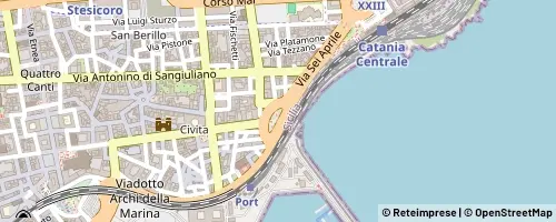 Mappa Catania
