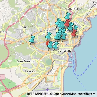 Mappa Via Mongibello, 95124 Catania CT, Italia (1.78737)