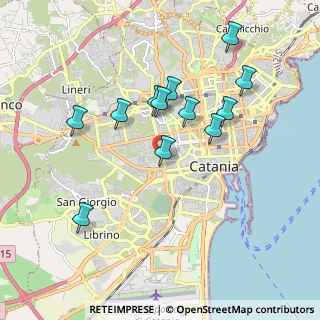 Mappa Via Mongibello, 95124 Catania CT, Italia (1.98333)