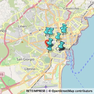 Mappa Via Mongibello, 95124 Catania CT, Italia (1.1425)