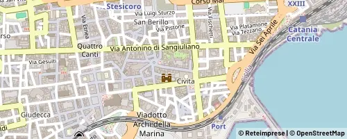 Mappa Catania