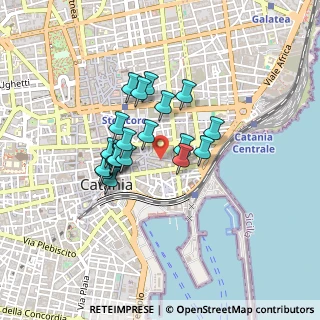 Mappa Via Teatro Massimo, 95131 Catania CT, Italia (0.362)