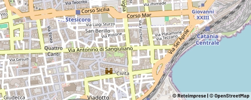 Mappa Catania