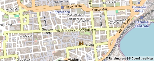 Mappa Catania