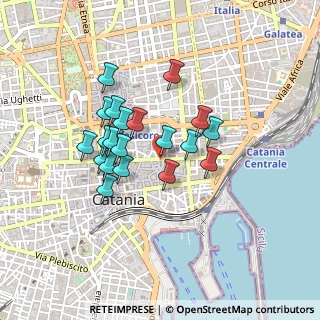 Mappa Piazza Vincenzo Bellini, 95131 Catania CT, Italia (0.395)