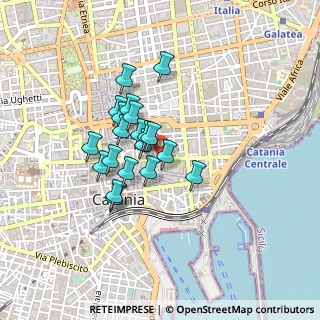 Mappa Piazza Vincenzo Bellini, 95131 Catania CT, Italia (0.362)