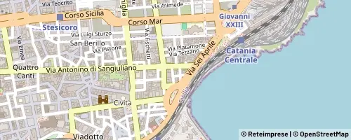 Mappa Catania