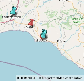 Mappa Via Caricatore, 92019 Sciacca AG, Italia (33.735)