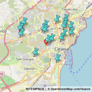 Mappa Via Mongibello, 95123 Catania CT, Italia (2.18316)