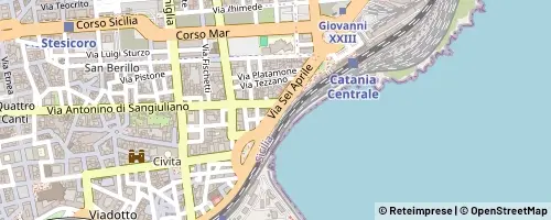 Mappa Catania